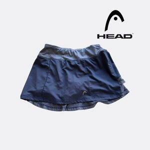 HEAD Women’s Tennis Skort – XS – Built-in Shorts – 11” Length – Blue – Excellent